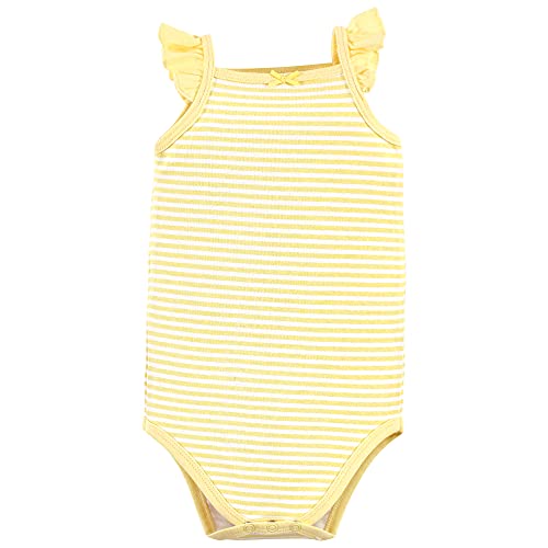 Image of Hudson Baby Unisex Baby Cotton Sleeveless Bodysuits