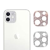 ✨【Kompatibel 】 Diese Bling-Objektivabdeckung wurde speziell für das iPhone 12 Pro Max entwickelt. Das Kameraobjektiv wird nicht blockiert, um den Aufnahmeeffekt zu beeinträchtigen.