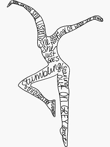 Amazon.com: Set of 3 -Outline of DMB Grey Street Sticker : Sports