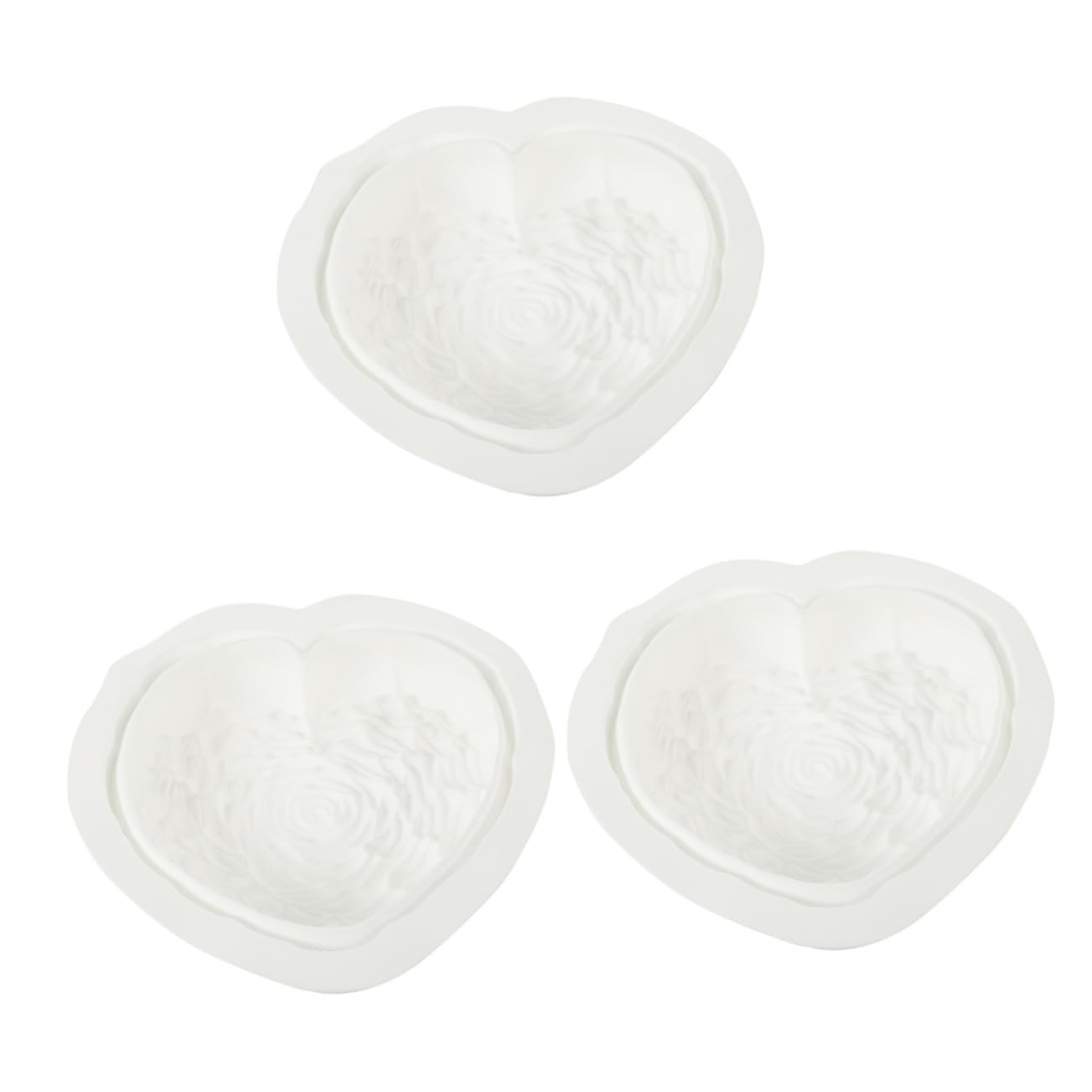 3 Pezzi Stampo Silicone Forma per Decorazioni Torte e Dolci per Cioccolato e Fondant Accessorio da Forno per Creazioni da Te per Speciali