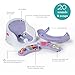 Infantino Music & Lights 3-in-1 Discovery Seat & Booster, Toddler Booster Seat for Dining Table or Kitchen Chair, Baby Activity Center & Snack Tray, Lavender