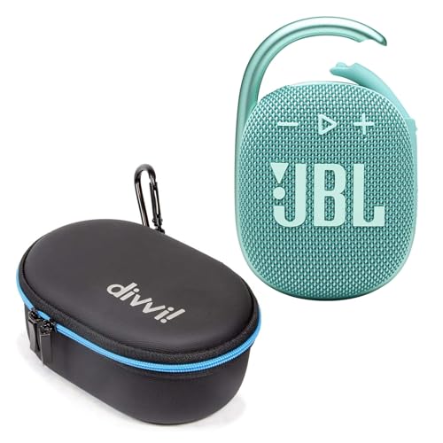 JBL Clip 4 Portable Bluetooth Speaker (Teal) + Bundle with...