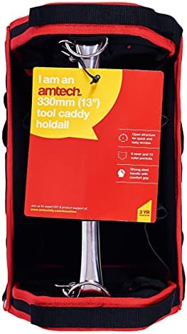 Amtech N0541 Tool Caddy with Tie Card, Open Tool Bag