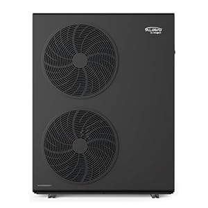 ALSAVO Monoblock Luft Wärmepumpe INVERBOOST HEAT R290 10 kW, Einphasig mit Doppellüfter, A+++ Energieeffizienz für Warmwasser und Heizung, BaFa Förderfähig