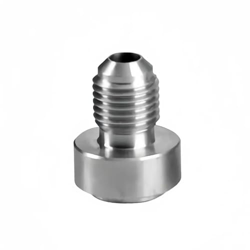 Auto Parts 1PCS Top Aluminum Hose Fitting AN3 AN4 AN6 AN8 AN10 AN12 AN16 AN20 Male Weld On Bung(AN3)