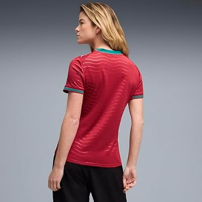 PUMA Womens Portugal Home Crew Neck Short Sleeve Jersey Casual