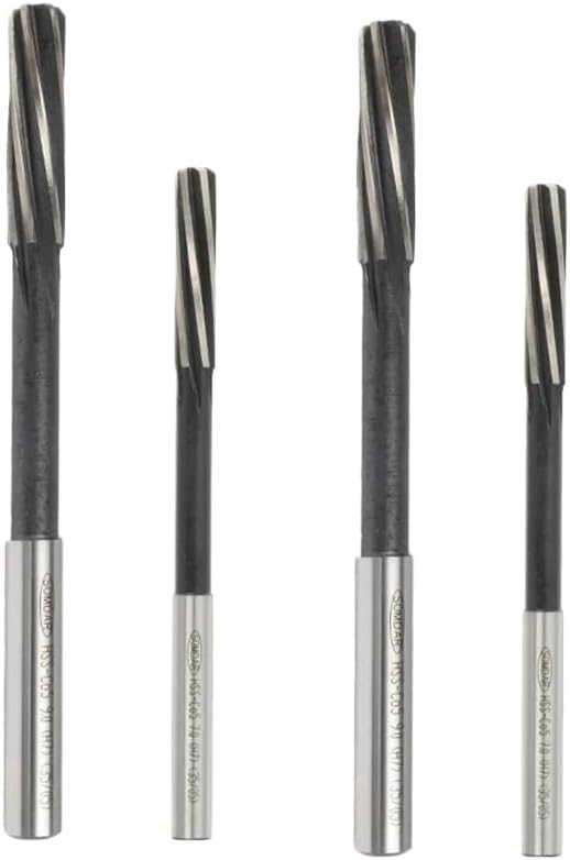 5mm 5.5mm 6mm 6.5mm Cutting Dia HSS-CO Cobalt 6 Flutes H7 Straight Shank Machine Rotating Tool Milling Cutter Chucking Reamer(5.5mm)