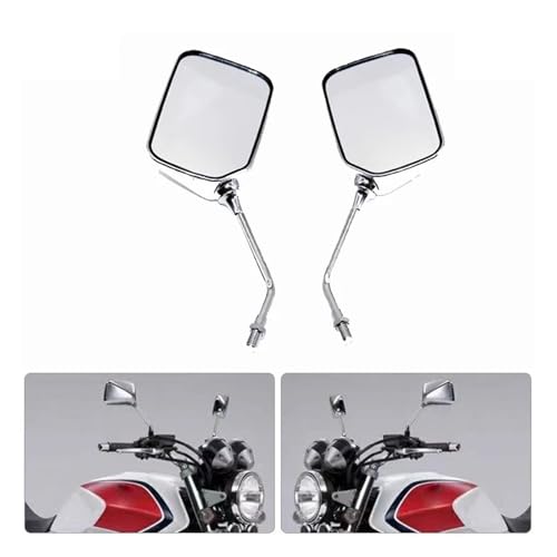 Espejo retrovisor de moto que no vibra compatible con Honda CB CG CM 3
