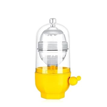 Manual Egg Mixer, Multifunctional Egg Maker for Small and Large Eggs, Egg Scrambler Egg Spinner with Pulling Rope Without Breaking The Eggs (Multi)