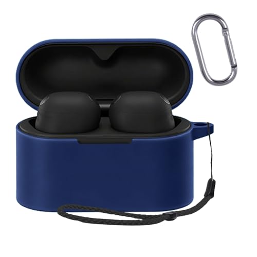 For �\�j�[(SONY) WF-1000XM6 �p �P�[�X �S�ʕی�J�o�[ �V���R���P�[�X �yHUKWIMO�z �J���r�i�t�� �ϏՌ� �h�� �h�o �����[�d�\ �S�ʕی� �L�Y�h�~ WF-1000XM6�Ή��C���C���[�w�b�h�z���p�w�b�h�z���P�[�X [�u���[ 