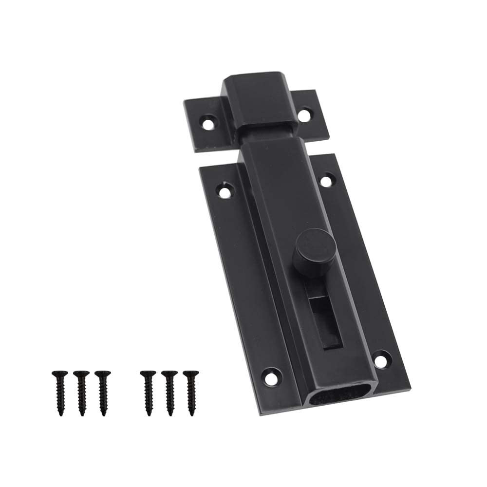 Volo 5 inch Black Finish Door Latch/Door Security Baby Latch Lock for Bathroom/Balcony Door for Home and Offices. (B0BRJF4XK2) Amazon Price History, Amazon Price Tracker