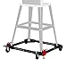 Steelman Universal Rolling Base for Large Power Tools and Machinery, Durable Steel Construction, Adjusts from 12 inches to 33 inches, Foot Levers Lock for Stability, 400 lb. Capacity