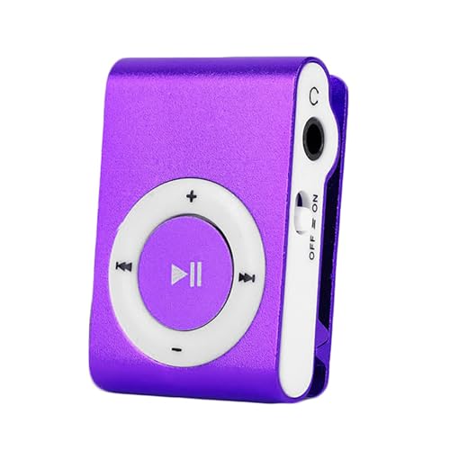 MP3 Music Player Mini MP3 Player Portable TF Card Slot Metal Clip USB Sport Digital Music Walkman for Running Mini MP3 Player MP3 Media Player