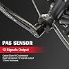 SEASON Ebike Kit de Conversion vélo électrique 26/27.5/28 Pouces 36V 250W 350W Moteur arrière pour Cassette avec 36V Batterie 13Ah/18Ah et Chargeur #5