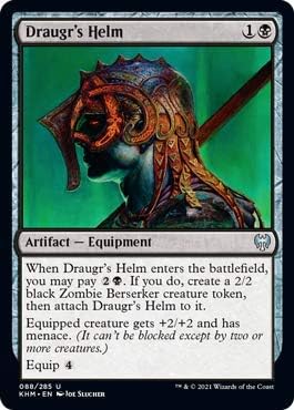 Magic: The Gathering - Draugr's Helm - Foil - Kaldheim