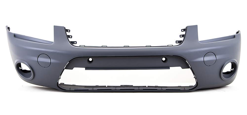 Ford Transit Mk7 Front Bumper End Cap With Fog Lamp Holes Right Hand