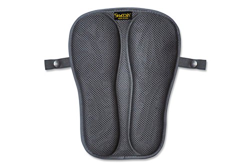 image for SKWOOSH Passenger Pillion IV Motorcycle Gel Rear Seat Pad with Breatha