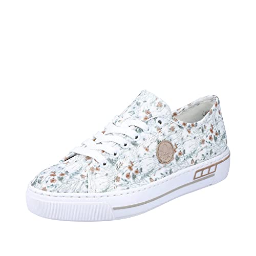 Rieker Damen Sneaker L8843-90 bunt Gr. 38