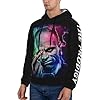 The Men's Novelty Hoodies Pro&digy Logo Printed Graphic Sweatshirt Fashion Pullover with Pockets for Men Black #2