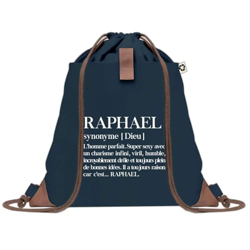 Sac à dos bleu Raphael Définition en toile pour sport et gym