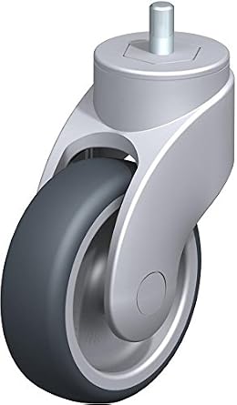Blickle LWG-TPA 101G-GS10 Swivel Caster, 3.94" Wheel Diameter, 220 lb. Load Capacity
