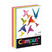 Plus Office Color 002210 – Papier, 500 Blatt, 80 g, 15 Farben, A4