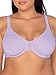 Fruit of the Loom Womens Cotton Stretch Extreme Comfort Full Coverage Bra, Desert Dusk/Grey/Lilac Whisper, 38D US