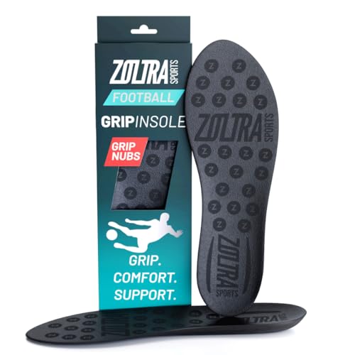 Semelles sport antidérapantes Zoltra pour améliorer le confort élevé en football homme