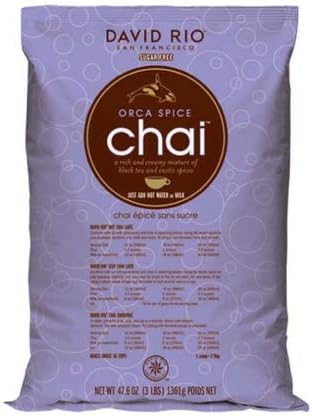 David Rio Orca Spice Sugar-free Chai, 3lb. Bag by David Rio