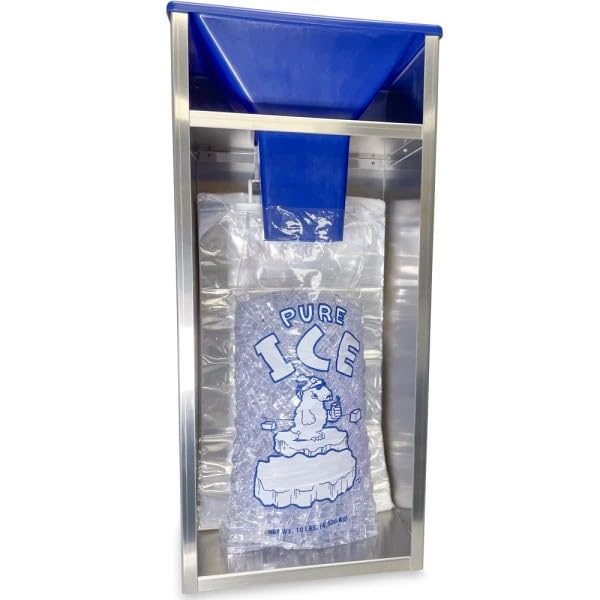 International Plastics PB-ICEDISP10 8-10 lbs Ice Bagger Dispenser