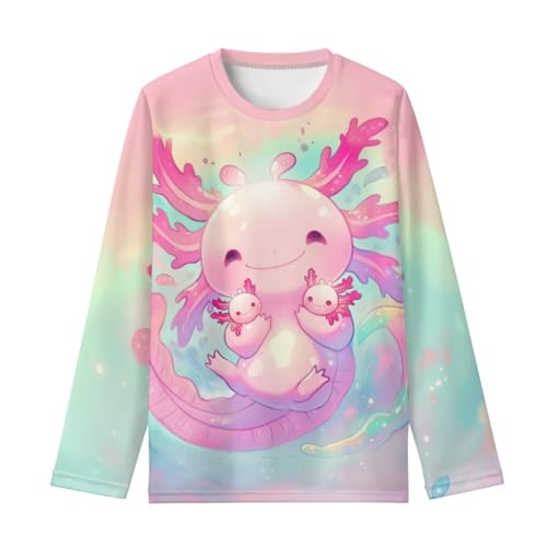 Girls Shirts Long Sleeve T-Shirts for Girls Kids Tees Fall Tops Clothes 3-16 Years