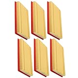 Wix Air Filter Panel Set 6 Pieces For Dodge Ram 1500 3.7 V6