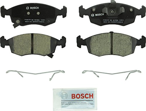 BOSCH BC1568 QuietCast Premium Ceramic Disc Brake Pad Set - Compatible With Select Fiat 500; FRONT