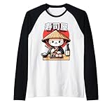 Photo Gallery sushi gatto giapponese neko sushi bar carino anime kawaii gatto maglia con maniche raglan Photo Gallery sushi gatto giapponese neko sushi bar carino anime kawaii gatto maglia con maniche raglan