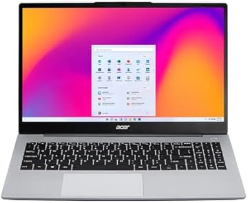 acer 2025 Laptop | Aspire 3 | 15.6" 1920 x 1080 | AMD-8 Core Ryzen 7 7730U | 16GB DDR4 | 512GB SSD | Windows 11 Pro | Wi-Fi 6 - Bluetooth 5.1 - Backlit Keyboard - 1080p FHD Camera - Pure Silver