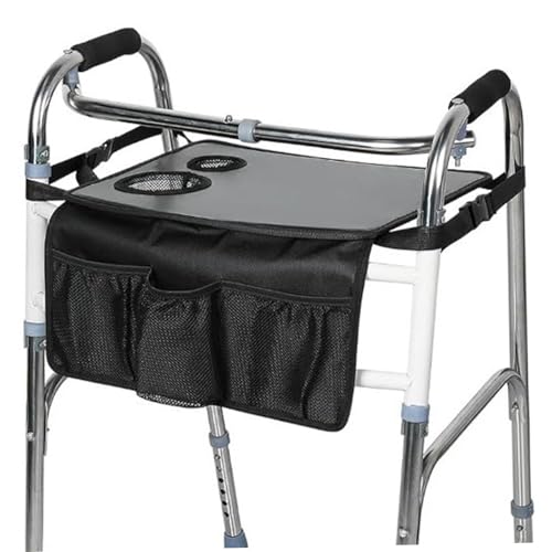 Plateau pour marcheur pliant multifonctionnel de lecture et repas