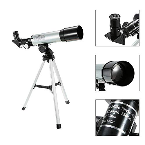 Telescopio Refractor 90X con Trípode para Viaje miniatura 2