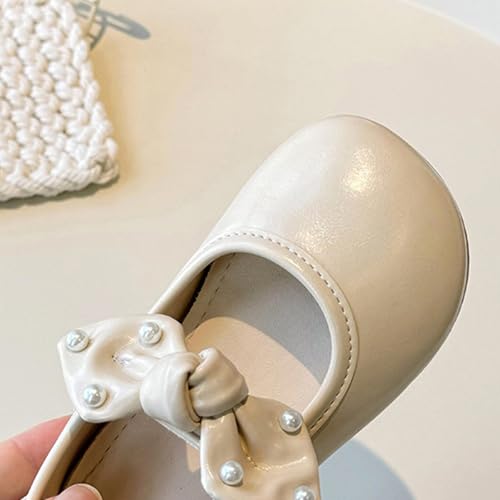 Charrost Toddler Girl Mary Jane Dress Shoes Little Girls Uniform School Shoes Non-Slip Ballet Flats Flower Girls Shoes for Wedding Party Concert4