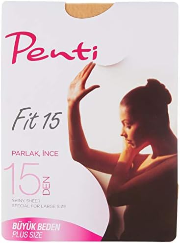 Penti Kadın Fit 15 Maxi Külotlu Çorap Şeffaf,44/45 (Üretici ölçüsü: 5) - Görsel 1