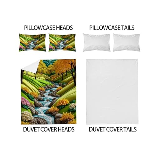 Linge de lit paysage forestier 3D pour transformer la chambre de votre garçon - 4