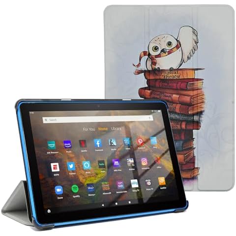 YHB Case for Kindle Fire HD 10 & 10 Plus Tablet (11th Gen) Cover