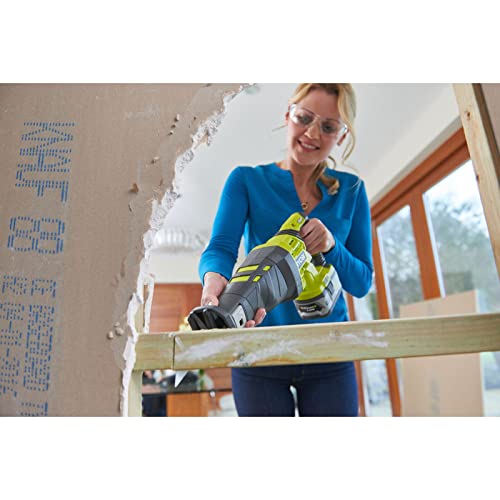 Pack RYOBI Scie sabre 18V One+ R18RS-0 - Lot de 6 lames universelles - bois et métal 100/152mm - RAK06RB