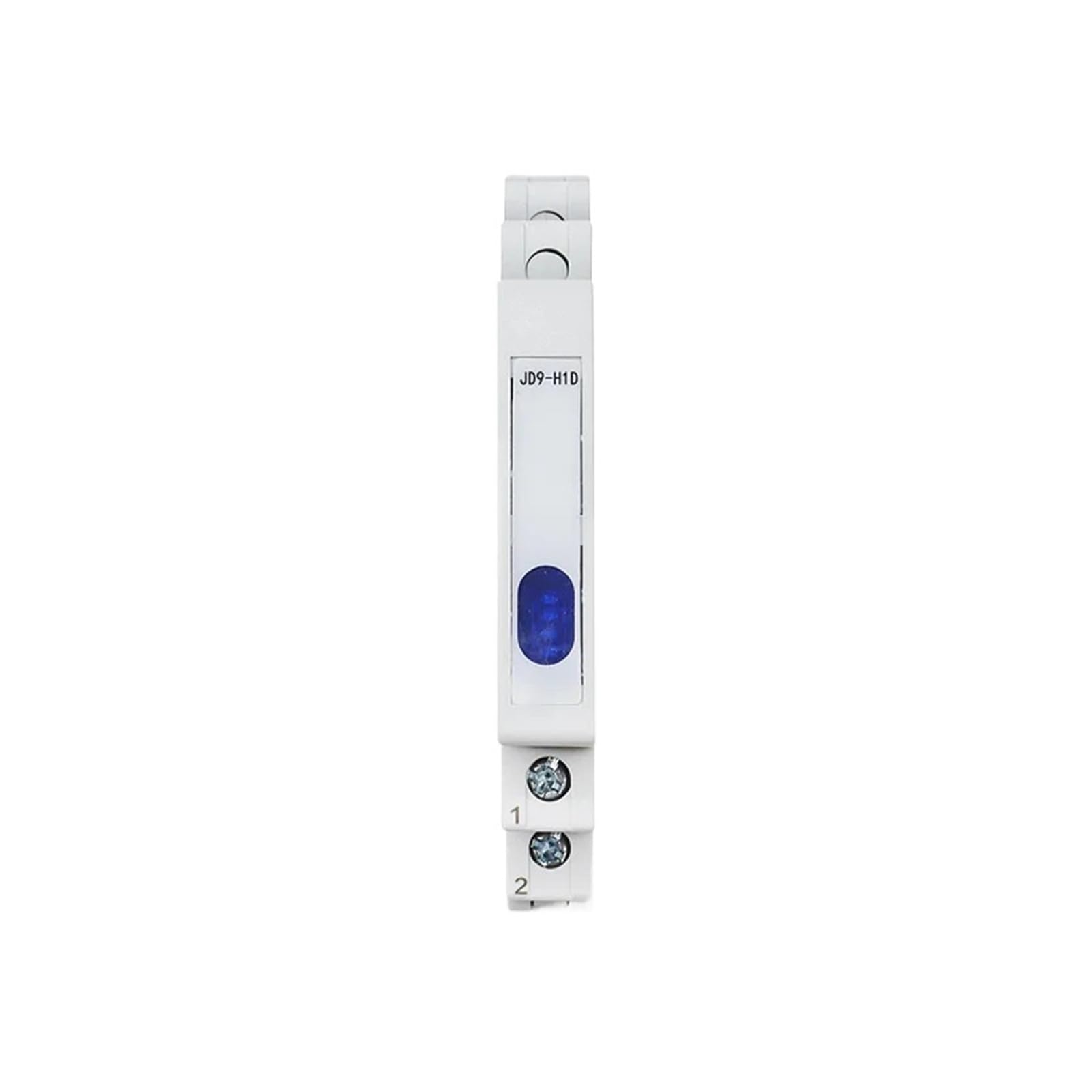 Din Rail Indicator Light 230V AC/DC Modular Lamp JD9-H1D H2D H3D 50/60Hz(220V Blue)