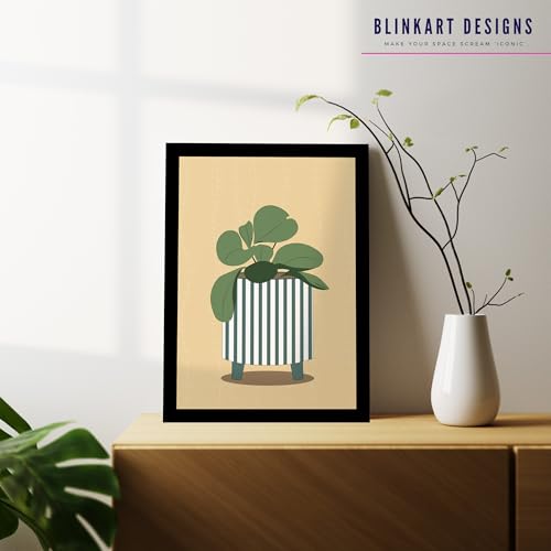 Image of BLINKART Trendy Abstract Wall Art Painting Print Design | Aesthetic Wall Decor Photo Artwork Frame Decoration Hanging For Home Bedroom Living Room Office Wall Decor | T045 | 13x10 Inches