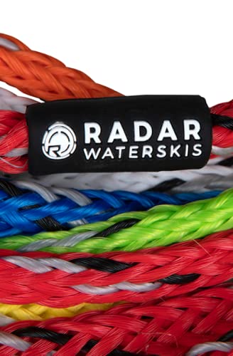 Radar Vapor Knotless 9-Section Mainline Waterski Rope, Tournament Colors #TOP1