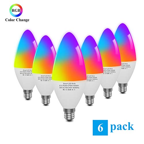 candelabra smart bulbs google home