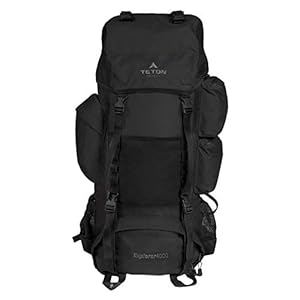 TETON 65L, 75L, 85L Explorer Internal Frame Backpack for Hiking, Camping, Backpacking, Rain Cover Included