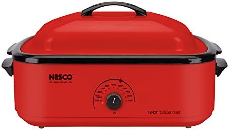 ROASTER OVEN 18QT RED