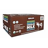 Kirkland Signature Organic Reduced Fat Chocolate Milk, 8.25 Fluid Ounce, 24 Pack