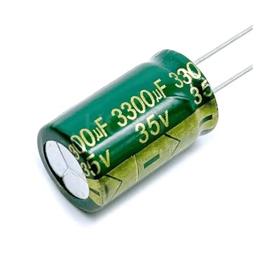 Condensateur électrolytique 35V 3300UF 16 * 25mm de haute précision pour audio et vidéo - 5 pcs